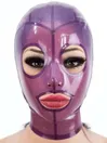 Latex Hood Translucent with Back Zipper