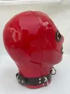 Mask Open Eyes Open Mouth Nostril Latex Hood Mask Open Eyes Open Mouth Nostril Latex Hood