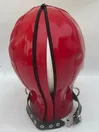 Mask Open Eyes Open Mouth Nostril Latex Hood Mask Open Eyes Open Mouth Nostril Latex Hood