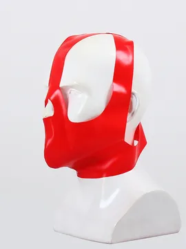 Supply Rubber Fetish Latex Clothing Sexy Bondage Head Cover Customize Latex Caps
